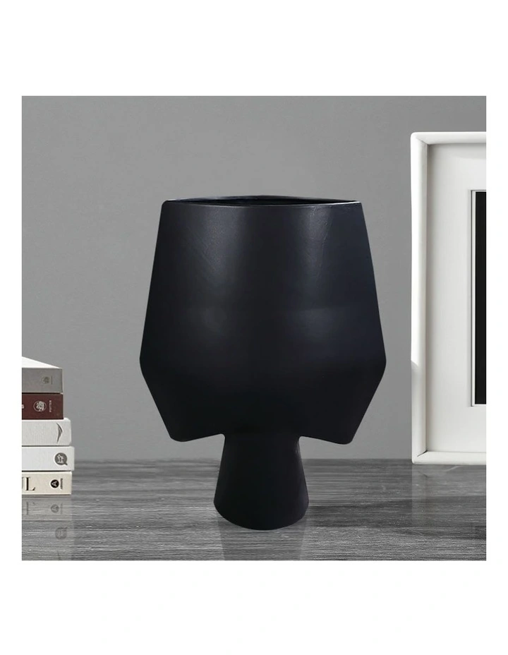 SOGA 43cm Large White Abstract Ceramic Vase image 2