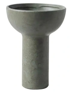 SOGA 20cm Black Nordic Ceramic Vase