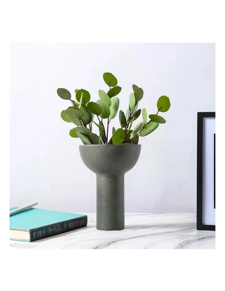 SOGA 20cm Black Nordic Ceramic Vase image 2