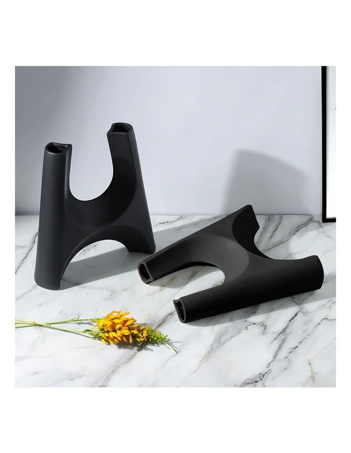 SOGA 2 Pack 42cm Cylindrical Decorative Bottle Holders image 3
