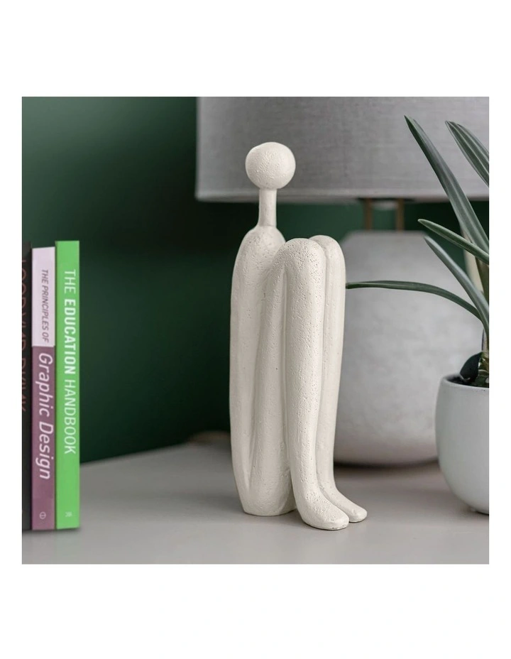 SOGA 2 Pack 28cm Stickman Resin Decorative Statues image 7