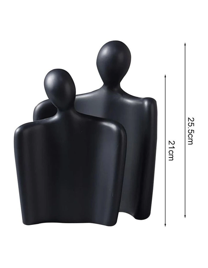 SOGA 2 Sets Abstract Human Resin Figurines image 5