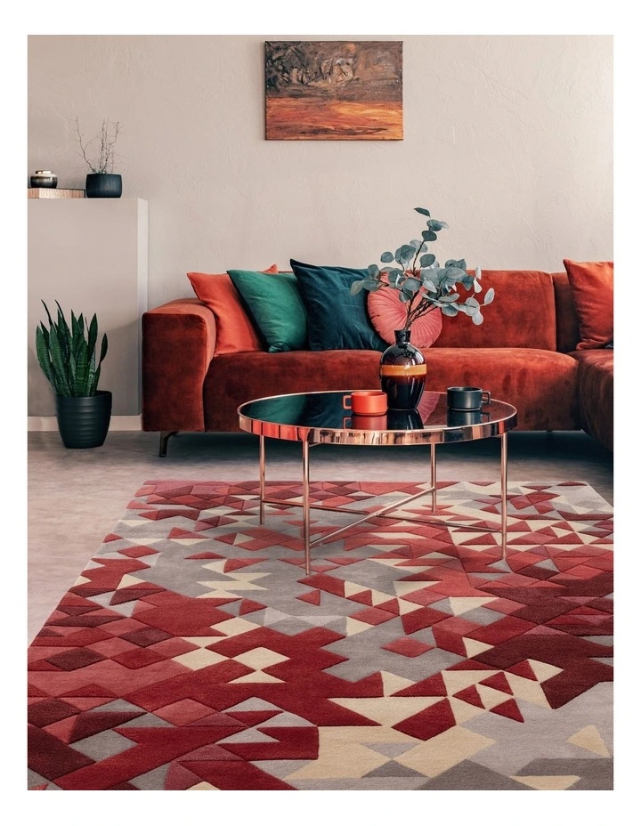 Asiatic Enigma Red Rug image 2