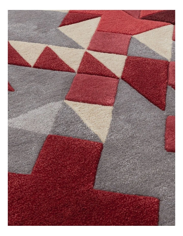 Asiatic Enigma Red Rug image 5