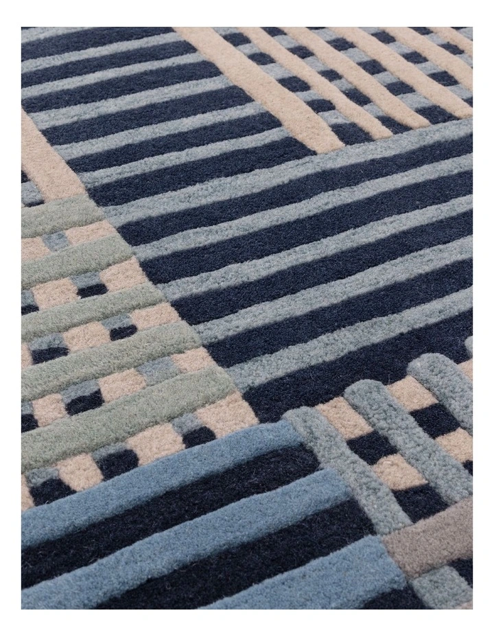 Asiatic Aspect Blue Rug image 4