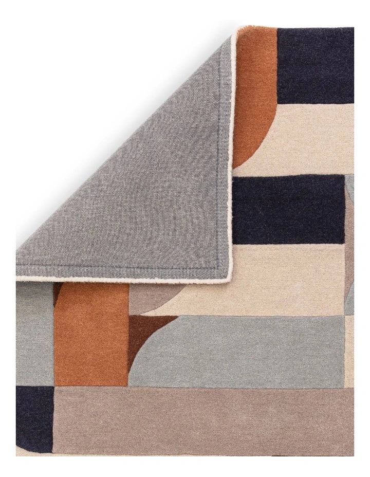 Asiatic Klotski Terracotta Rug image 6