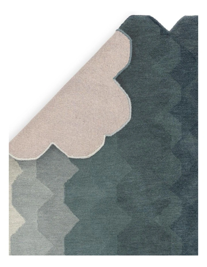 Asiatic Hive Teal Rug image 6