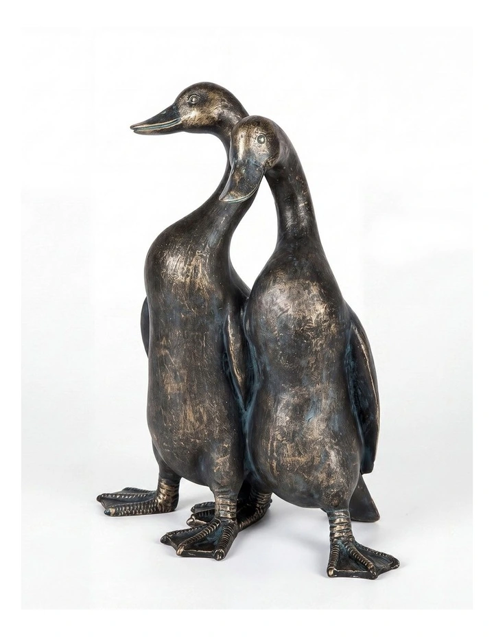 Levede Duck Garden Ornament Resin Garden Statue Home Craft Sculpture Decor Gift image 2