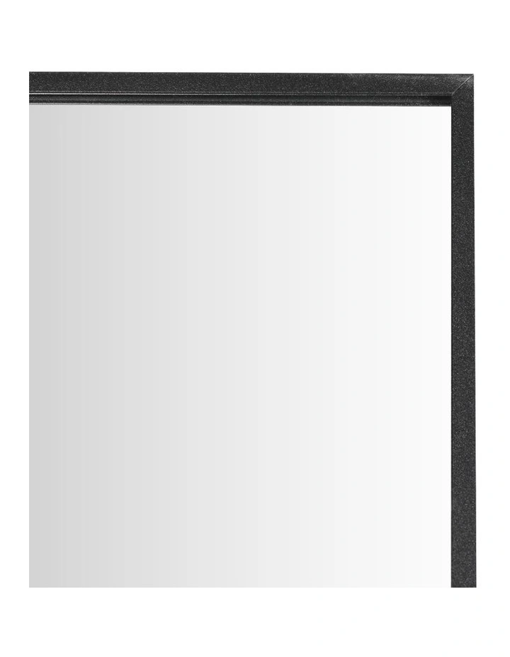 Yezi Rectangular Full Length Mirror 165x60cm Black Standing Floor Wall Leaning image 6