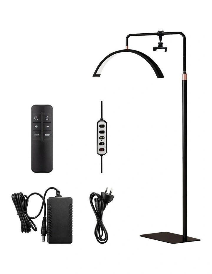 Emitto LED Lash Light Half Moon Lamp for Lash Extension Tattoo Aluminium Alloy image 1