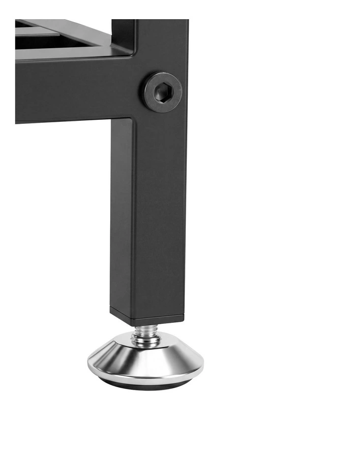 Levede Metal Plant Stand 76cm Tall 2 Tier Indoor Corner Shelf Black Display Rack image 4