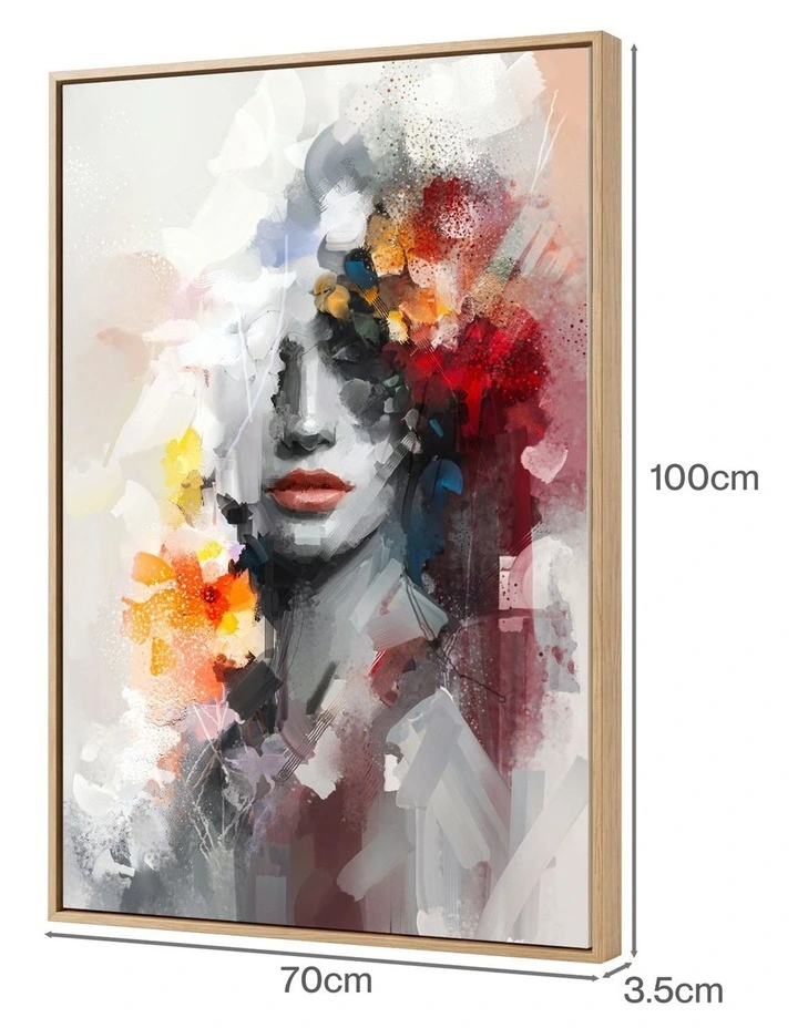 Yezi Abstract Canvas Wall Art Print Modern Fadeless Bedroom Home Decor 70x100cm image 3