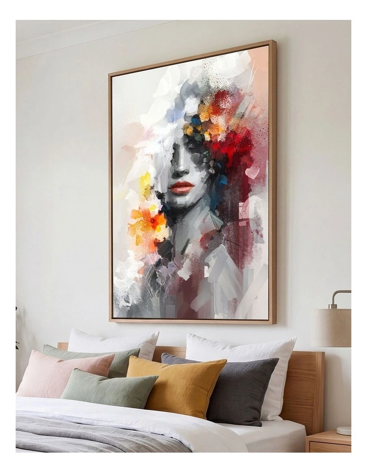 Yezi Abstract Canvas Wall Art Print Modern Fadeless Bedroom Home Decor 70x100cm image 7
