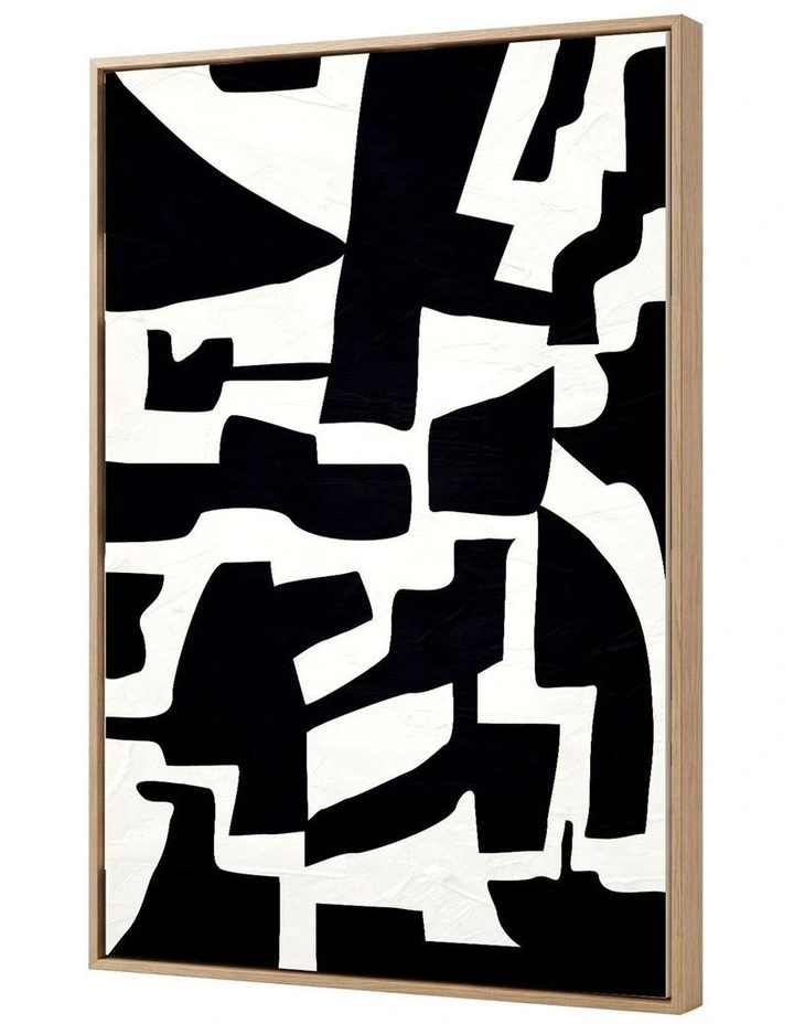 Yezi Modern Wall Art Canvas Abstract 80120cm Framed Artwork Home Office Decor image 1