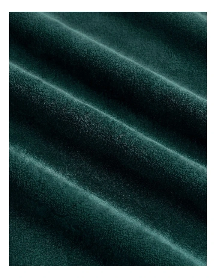 Marlow Blackout Curtains 2X Velvet Room Darkening Eyelet Curtains Decor Green image 6