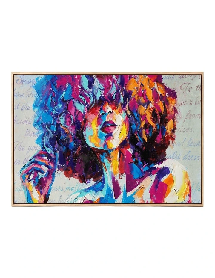 Yezi Abstract Wall Art Canvas Print Modern Fadeless Bedroom Home Decor 70x100cm image 2