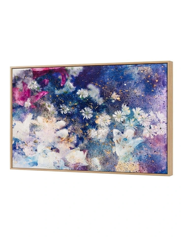 Yezi Modern Canvas Wall Art Large Framed Abstract Painting Decor 80x120cm image 1
