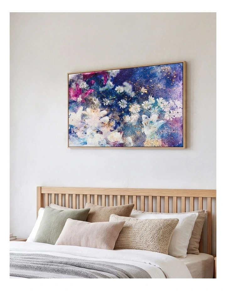 Yezi Modern Canvas Wall Art Large Framed Abstract Painting Decor 80x120cm image 7