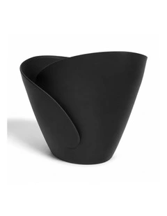 MIKA Sculptural Vase Black 35cm