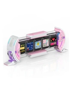 Divoom Times Gate Pixel Art Informative Display - Pink