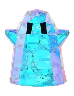 Starlightz LED USB Acrylic Ghost Home/Office Halloween Display Decor 21x18cm