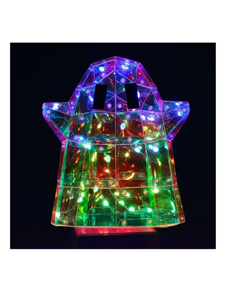 Starlightz LED USB Acrylic Ghost Home/Office Halloween Display Decor 21x18cm image 2
