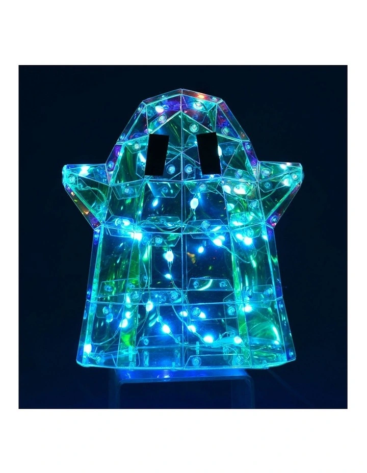 Starlightz LED USB Acrylic Ghost Home/Office Halloween Display Decor 21x18cm image 3