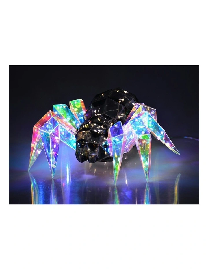 Starlightz LED USB Acrylic Spider Home/Office Halloween Display Decor 28x24cm image 2
