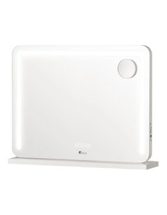 Oikiture Bluetooth Hollywood LED Makeup Mirror 80x62cm Vanity Wall Mirrors