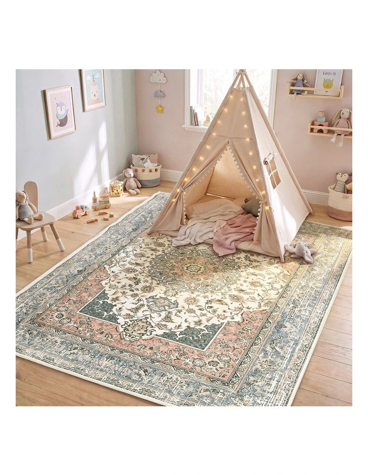Oikiture Vintage Persian Area Rug Carpet 280X380cm image 5