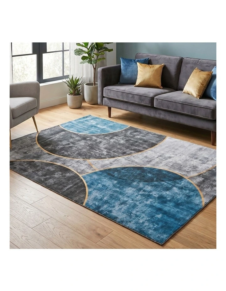 Oikiture Abstract Geometric Floor Rug 160X230cm image 4
