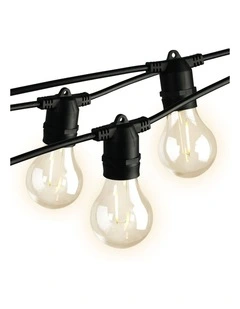 Mazam 40M Festoon String Lights LED Christmas Waterproof Wedding Party Outdoor