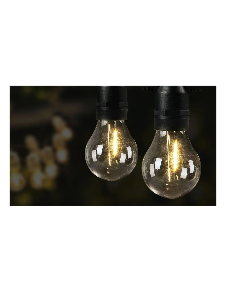 Mazam 20M Solar Festoon String Lights LED Christmas Waterproof Outdoor Party image 7