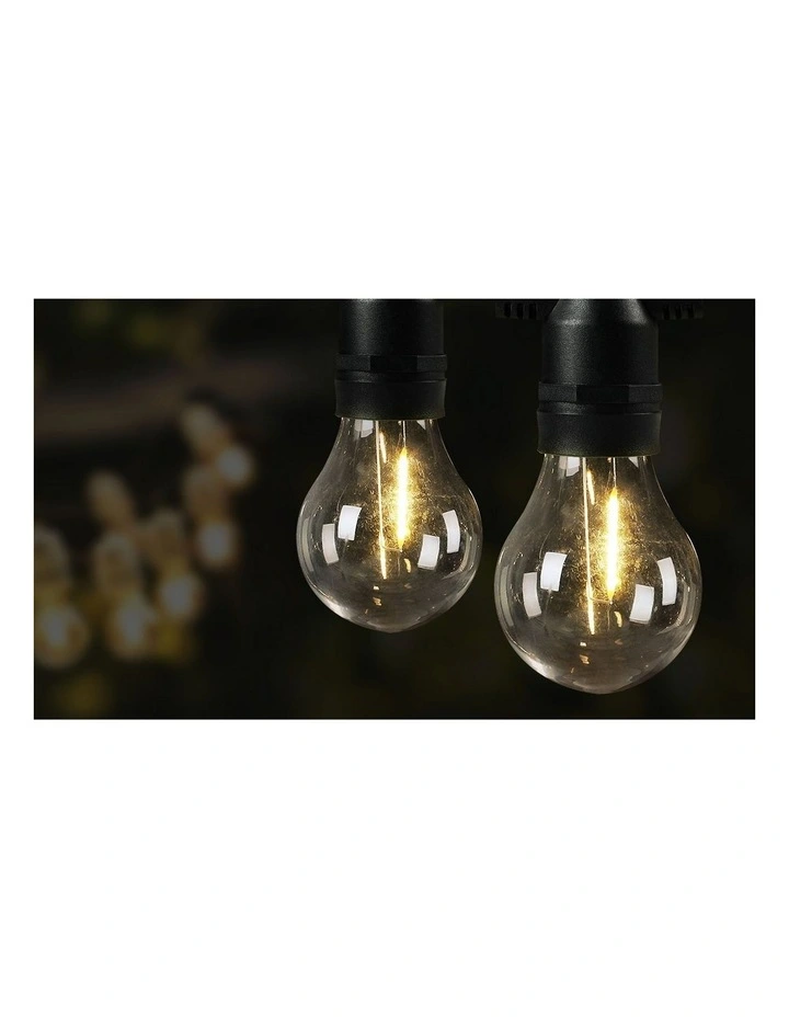 Mazam 50M Festoon String Lights LED Christmas Waterproof Wedding Party Outdoor image 7