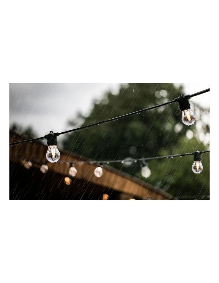 Mazam 70M Festoon String Lights LED Christmas Waterproof Wedding Party Outdoor image 6
