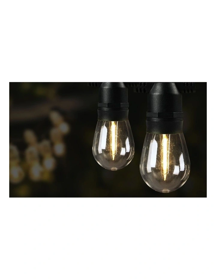 Mazam 60M LED Festoon String Lights Christmas Wedding Party Outdoor Waterproof image 7