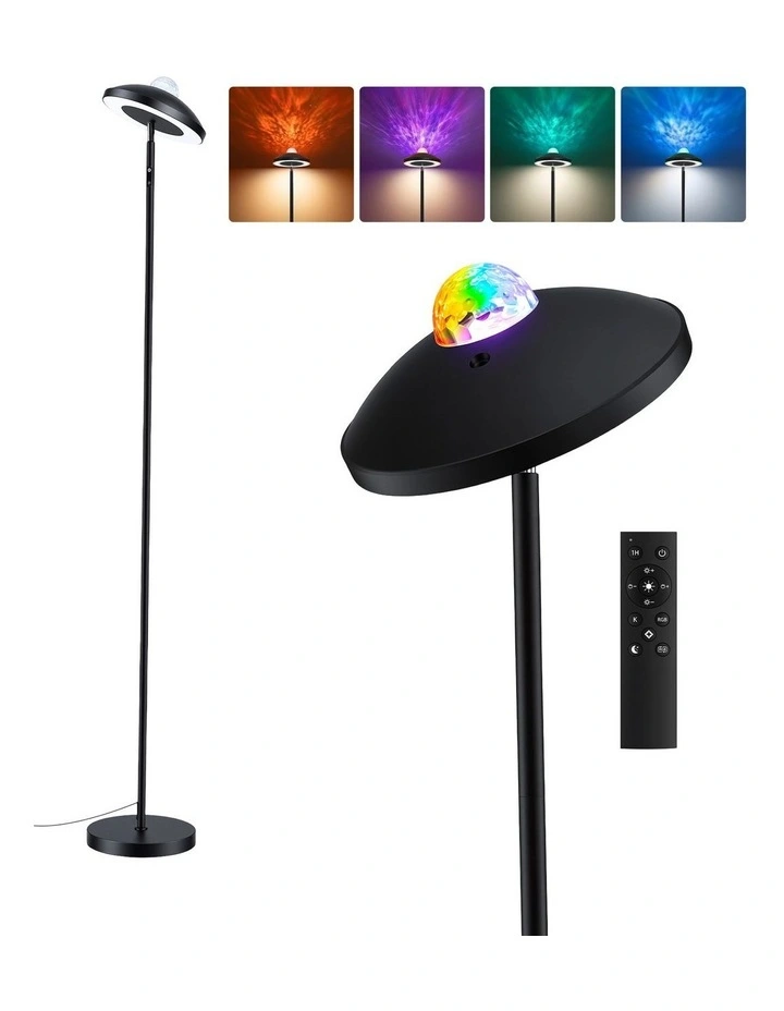 Artiss 2-in-1 LED Floor Lamp Galaxy Projector RGB Adjustable Colour Temperature image 1