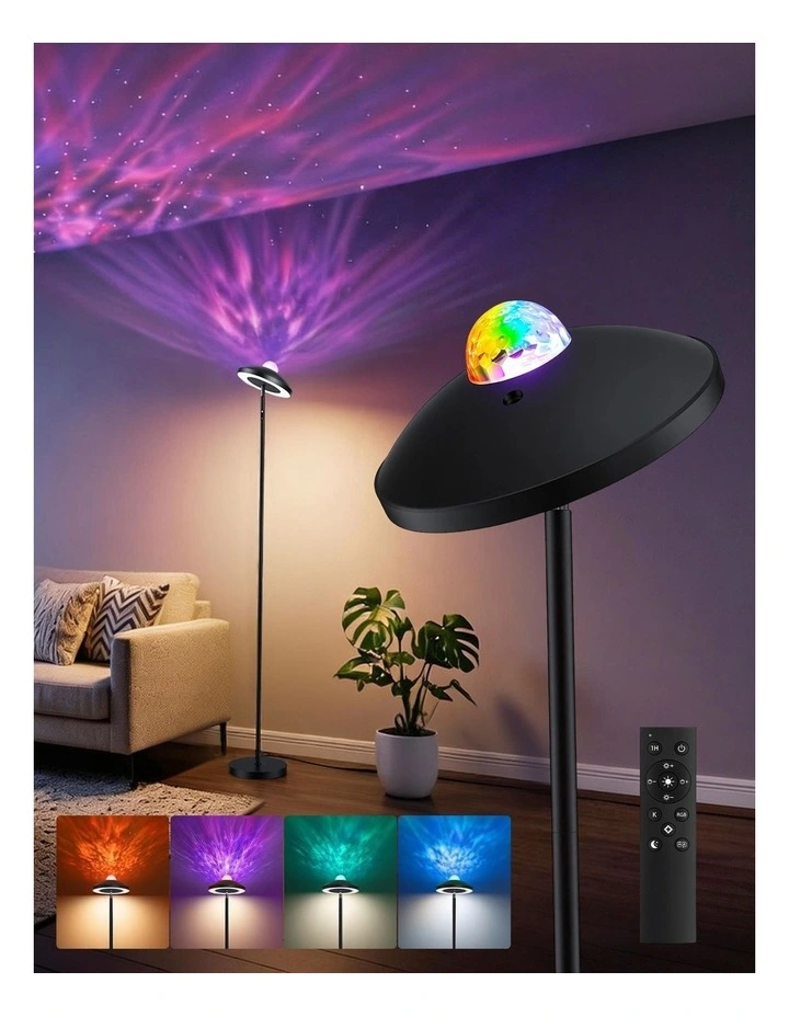 Artiss 2-in-1 LED Floor Lamp Galaxy Projector RGB Adjustable Colour Temperature image 3