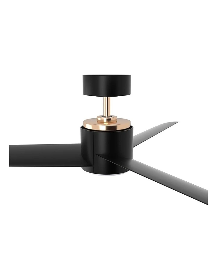 Devanti 52'' Ceiling Fan DC Motor w/Light w/Remote - Black image 2