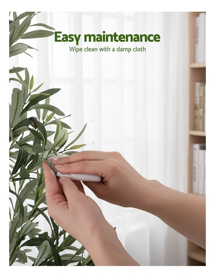 Artiss 210cm Artificial Olive Tree Faux Trees Indoor Decor Artificial Plants Lifelike Plant 2.1M image 7