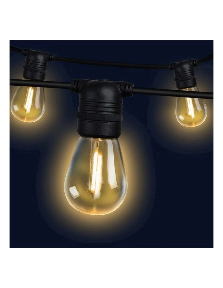 86m LED Festoon String Lights Christmas Decorations Wedding Party Outdoor Garden image 2