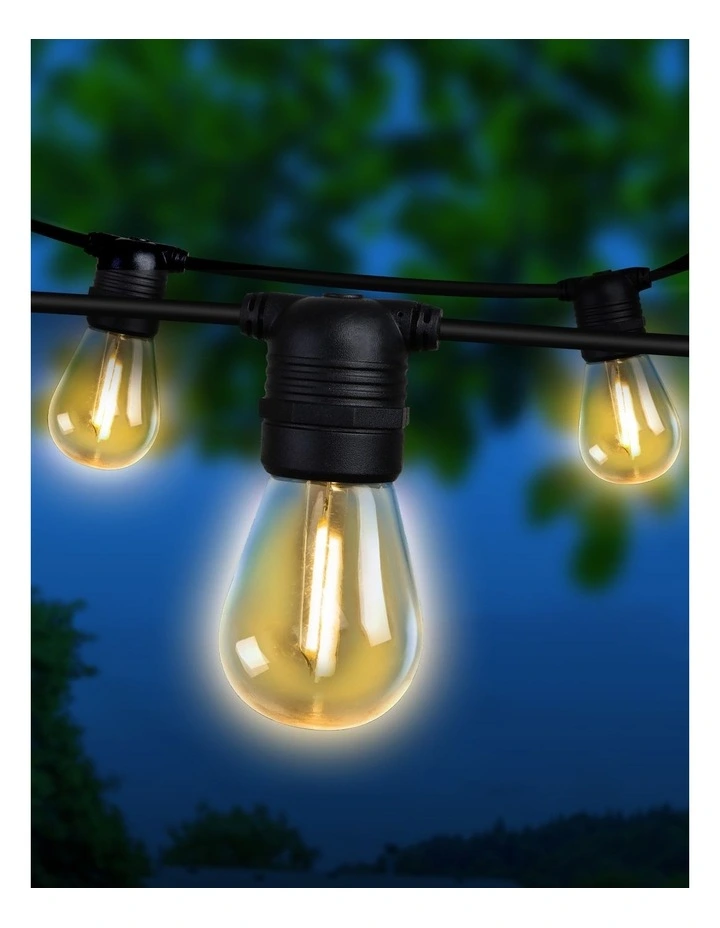86m LED Festoon String Lights Christmas Decorations Wedding Party Outdoor Garden image 3