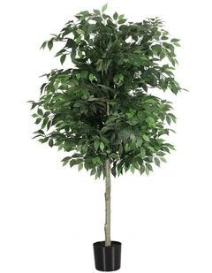 Artiss 180cm Artificial Ficus Tree Faux Trees Indoor Decor Artificial Plants Lifelike Plant 1.8M