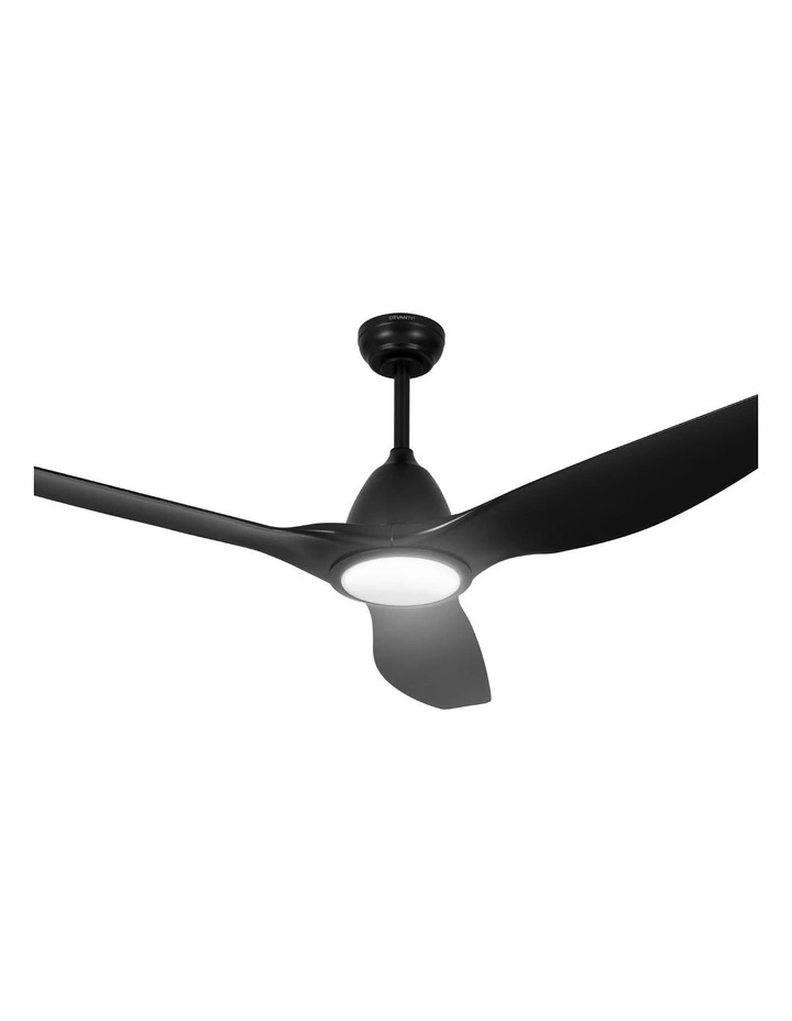Devanti 64 Inch Ceiling Fan DC Motor w/Light w/Remote - Black image 2