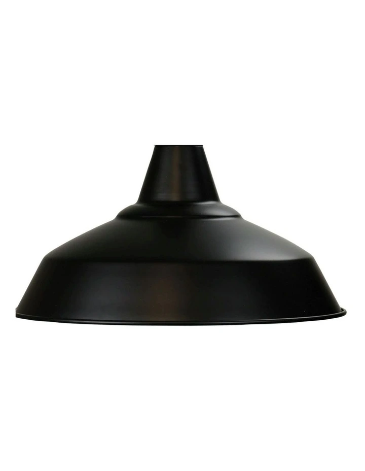 Warehouse Industrial Vintage Shade Black 39cm image 3