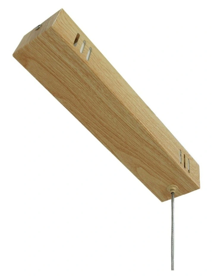 Maisie LED Pendant Light - Large Wood image 3