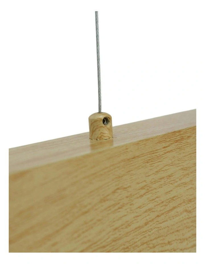 Maisie LED Pendant Light - Large Wood image 5