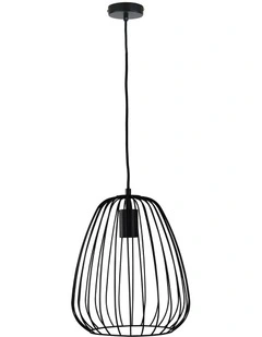 Pera 27 Pendant Light Black