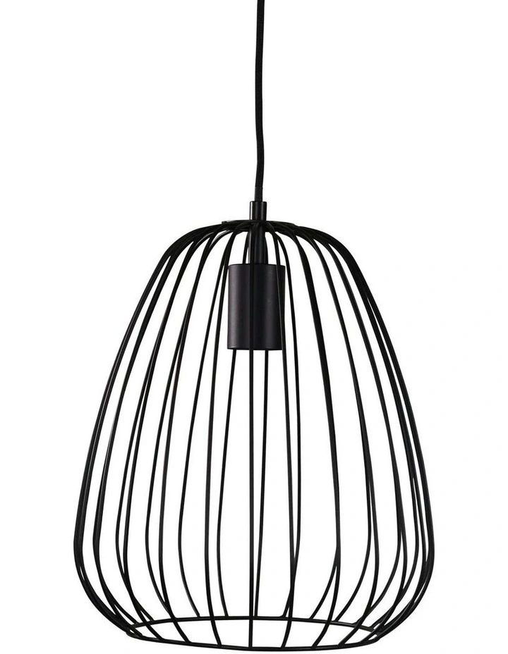 Pera 27 Pendant Light Black image 2