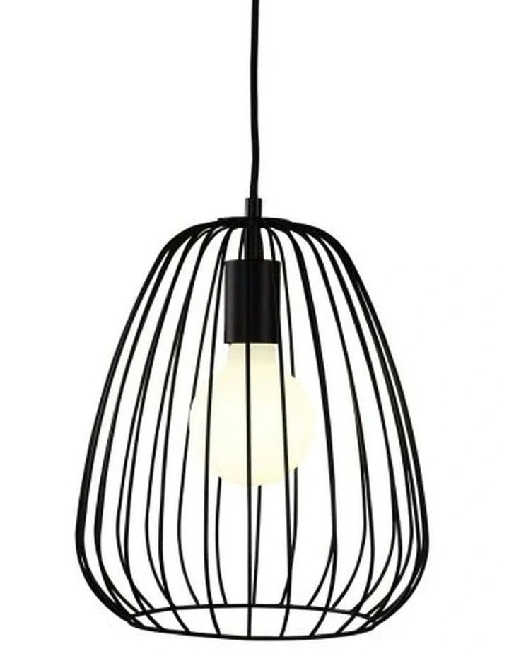 Pera 27 Pendant Light Black image 3